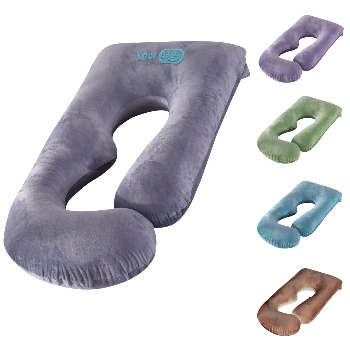 Polyester G-Type Detachable And Washable Maternity Pillow 1