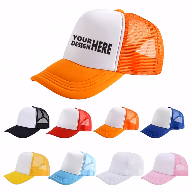 Poly-Cotton Foam Trucker Cap