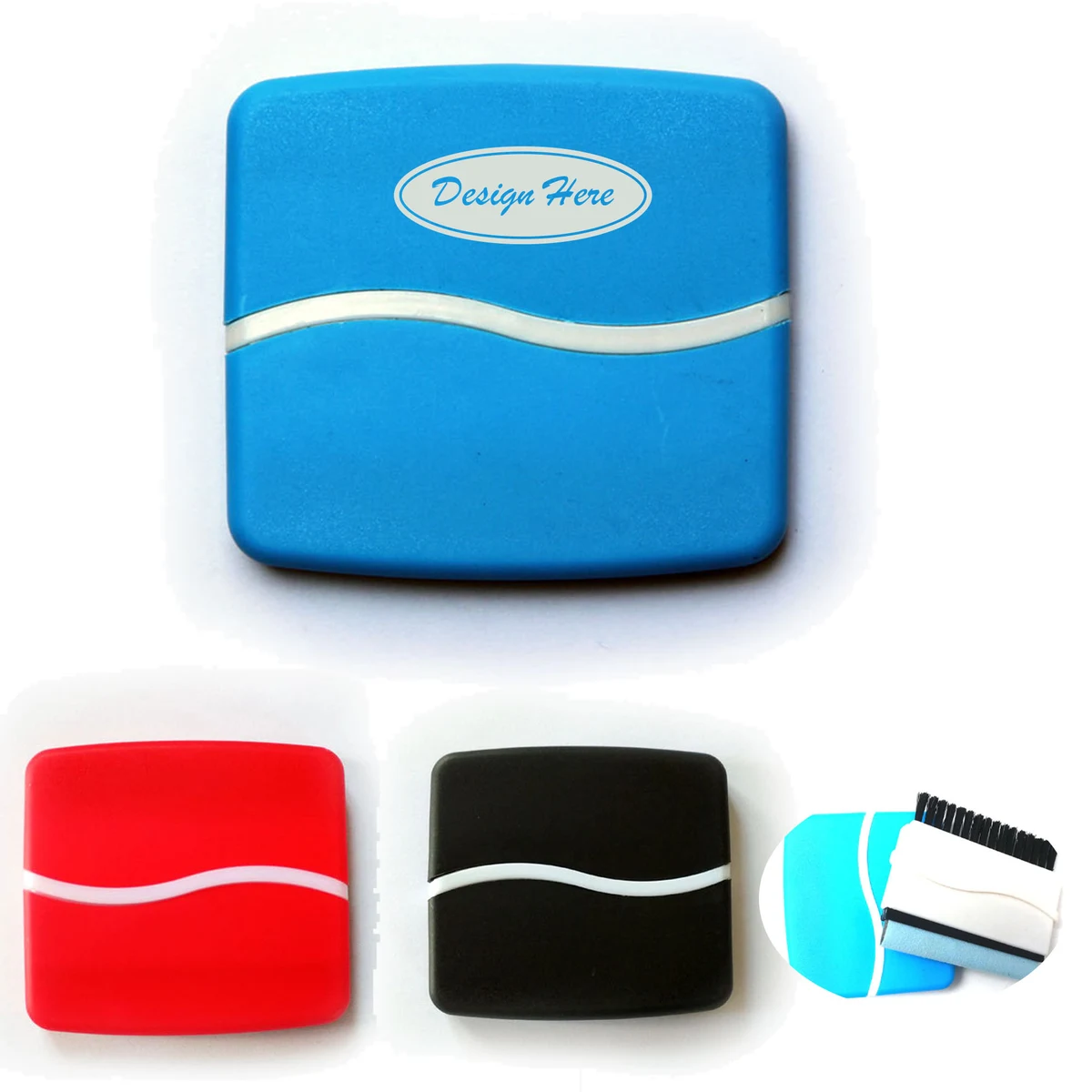 Double-Ended Cleaning Brush and Wipe for Screens 1
