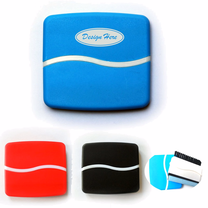 Double-Ended Cleaning Brush and Wipe for Screens