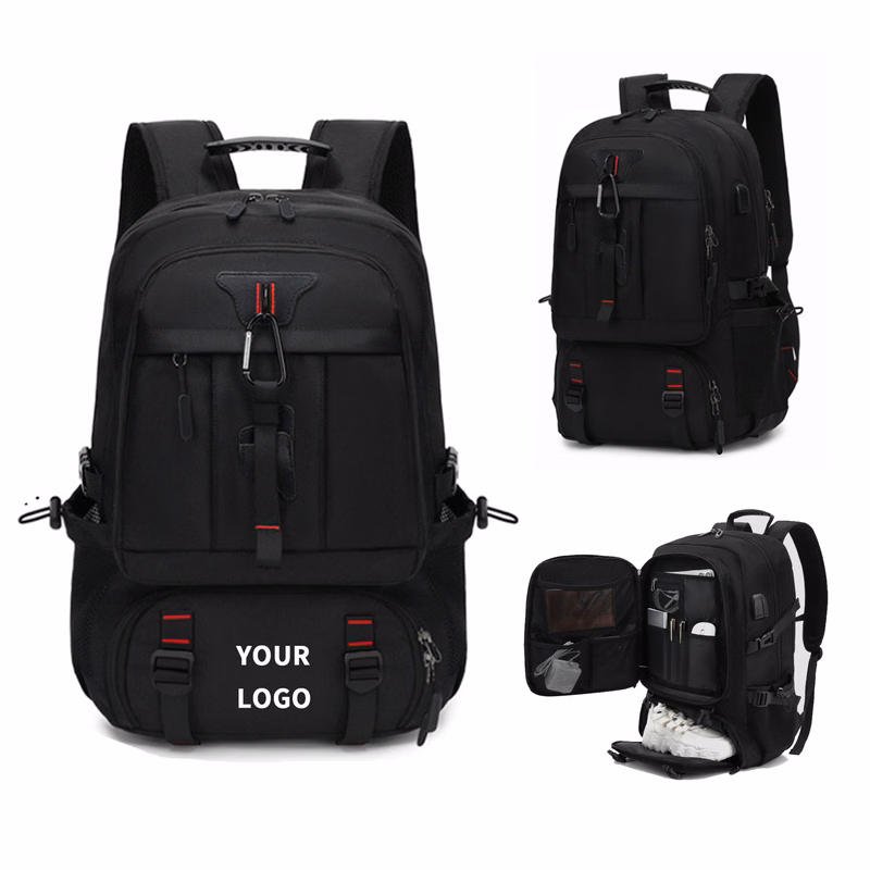 Large Capacity Travel Backpack 60 Liter Waterproof 11.8" x 6.7" x 20.9"