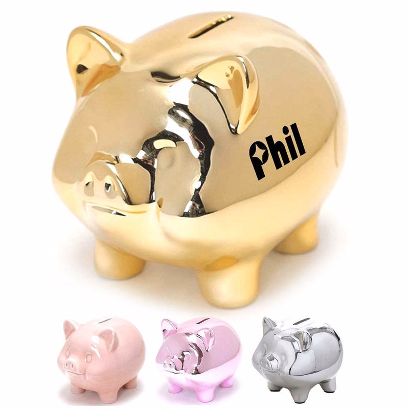 Nordic Ceramic Piggy Bank