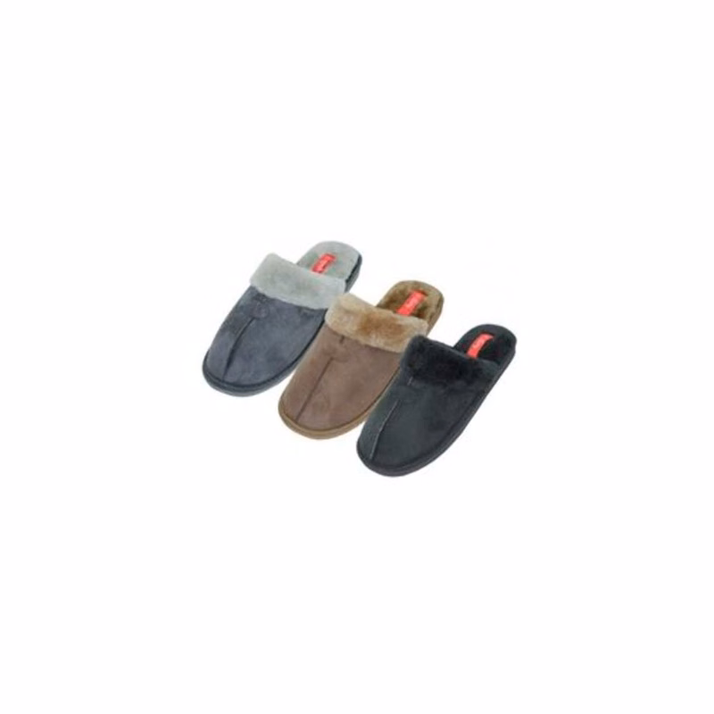 Men's House Slippers - Microfiber Plush M-XL