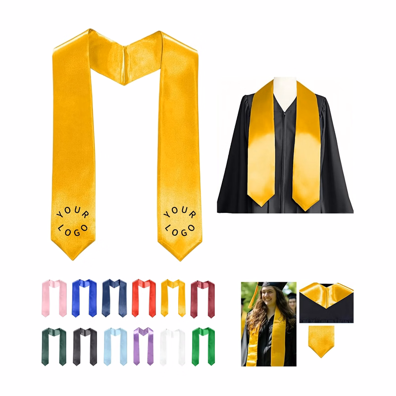 Satin Graduation Stole