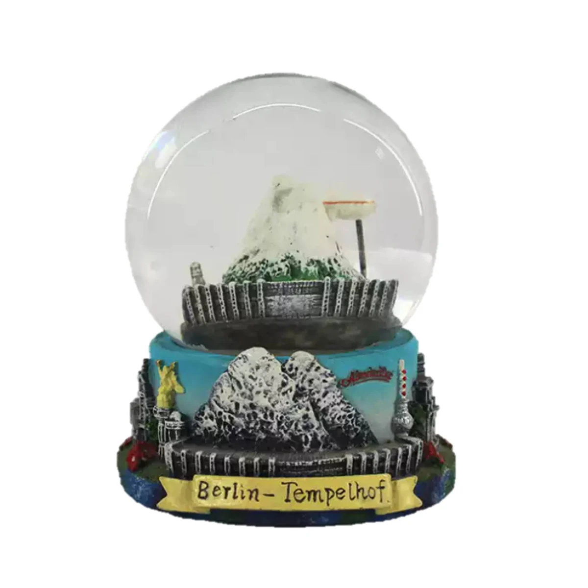 Custom Berlin Souvenir Snow Globe 1