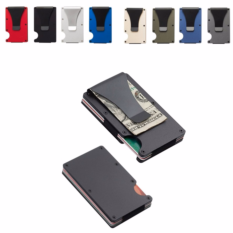 Aluminum Alloy RFID Card Wallets