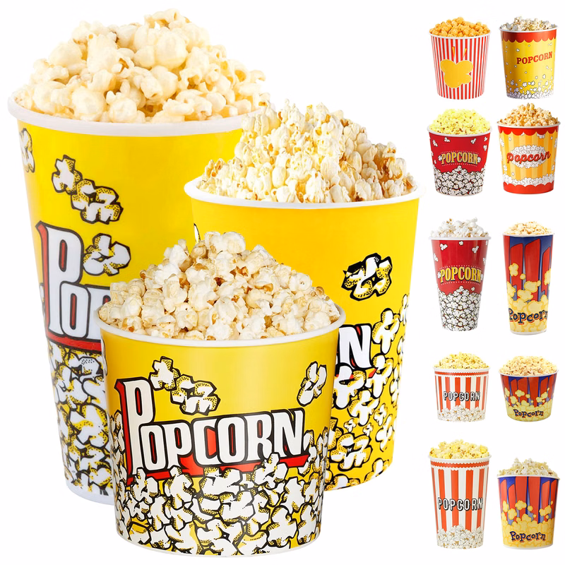 32 OZ Custome Popcorn Buckets