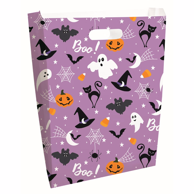 Digital Full Color 2-Sided Scatter Print Paper Bag (12" x 15" x 2.5")