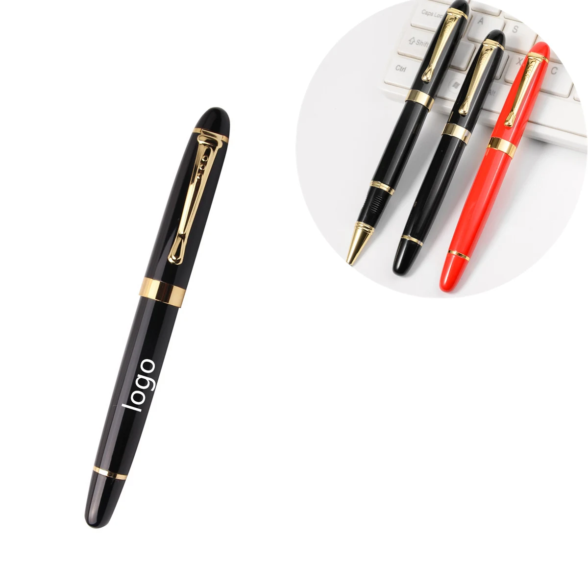 Office Signature Metal Ballpoint Pen 1