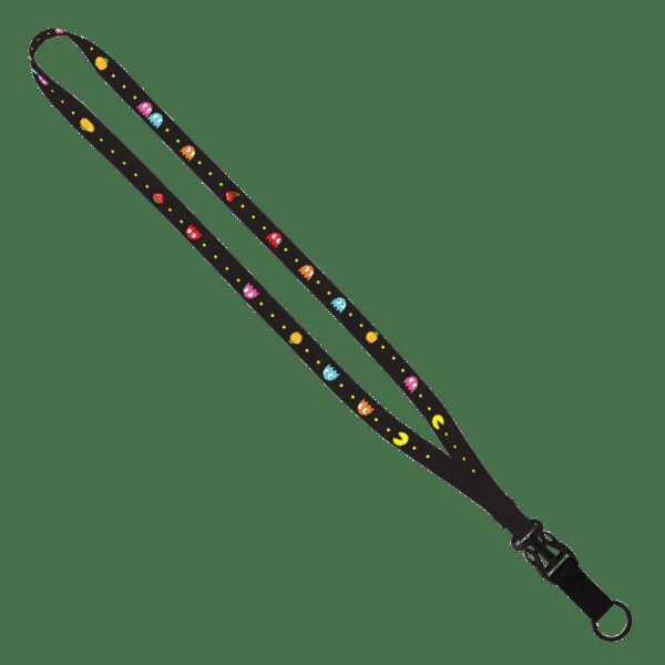 5/8" Tubular Lanyard with Plastic Slide-Buckle Release & Split-Ring 1