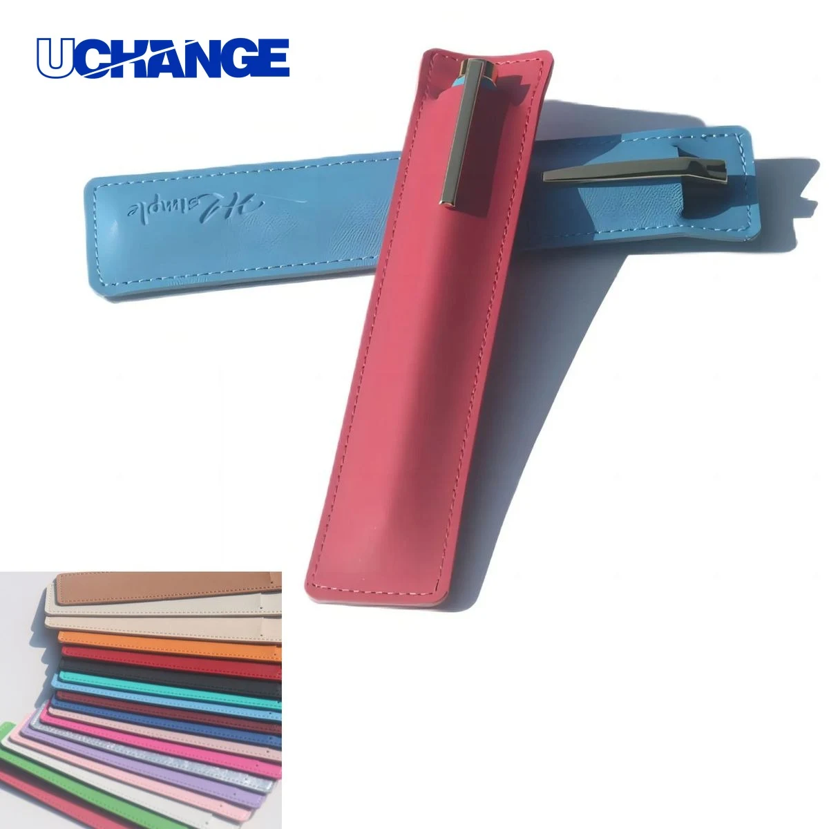 Leather Writing Pouch Organizer 1
