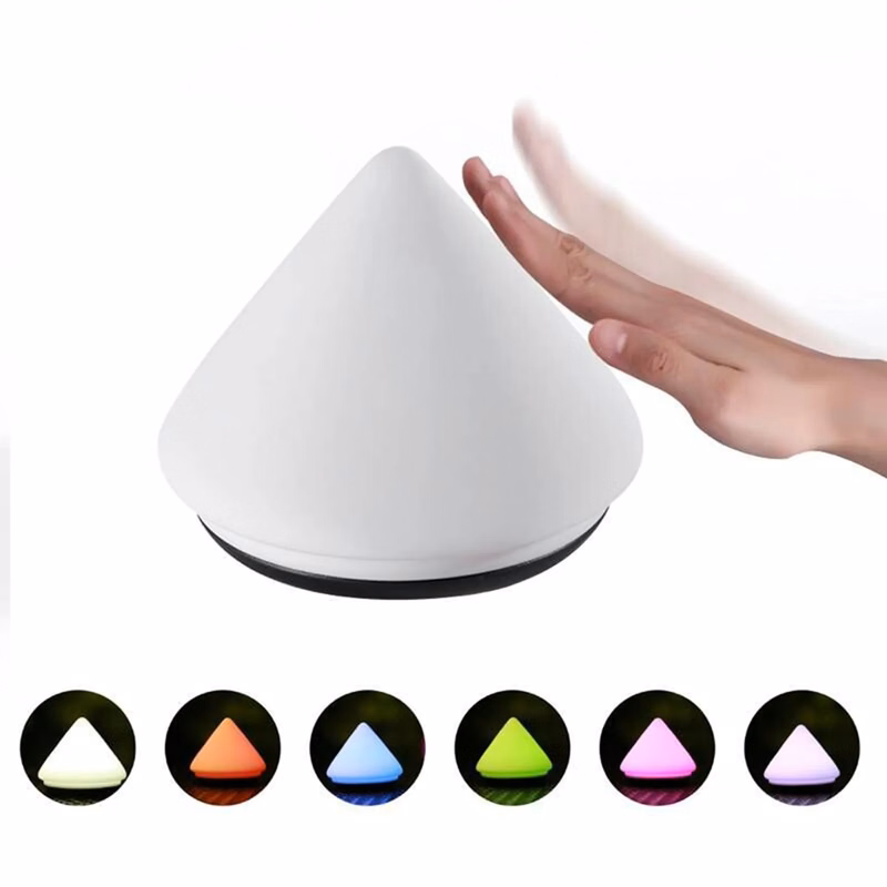 Volcanic Shape Touch Sensor LED Night Light
