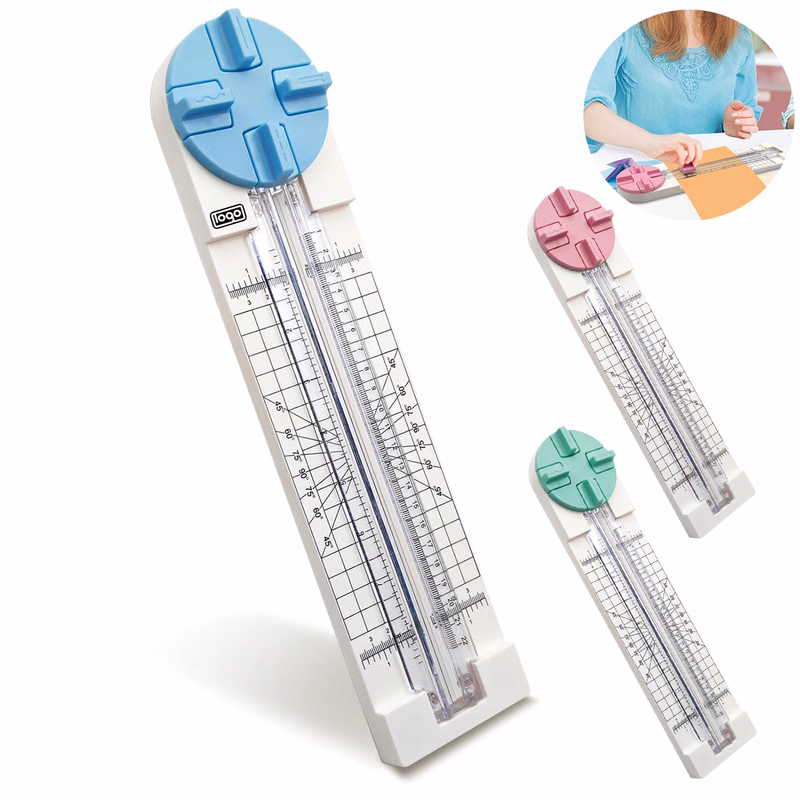 4 Styles Craft Paper Cutter w/ Measuring Function