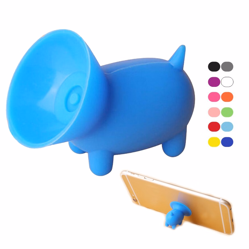 Cute Pig Shaped Silicone Phone Holder