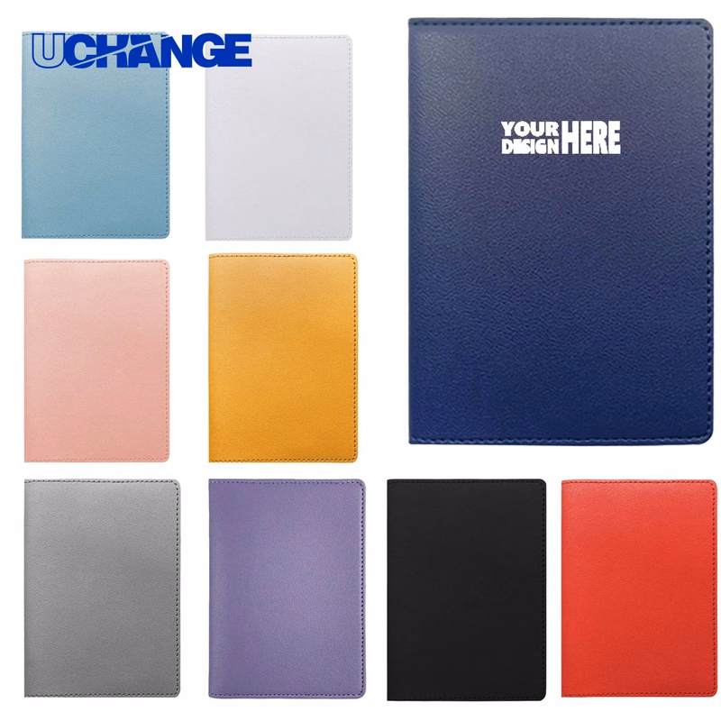PU Leather Passport Card Holder Case