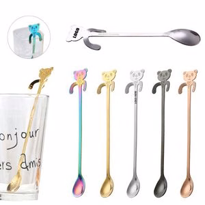 7.75 Inch Bear Shaped Spoon