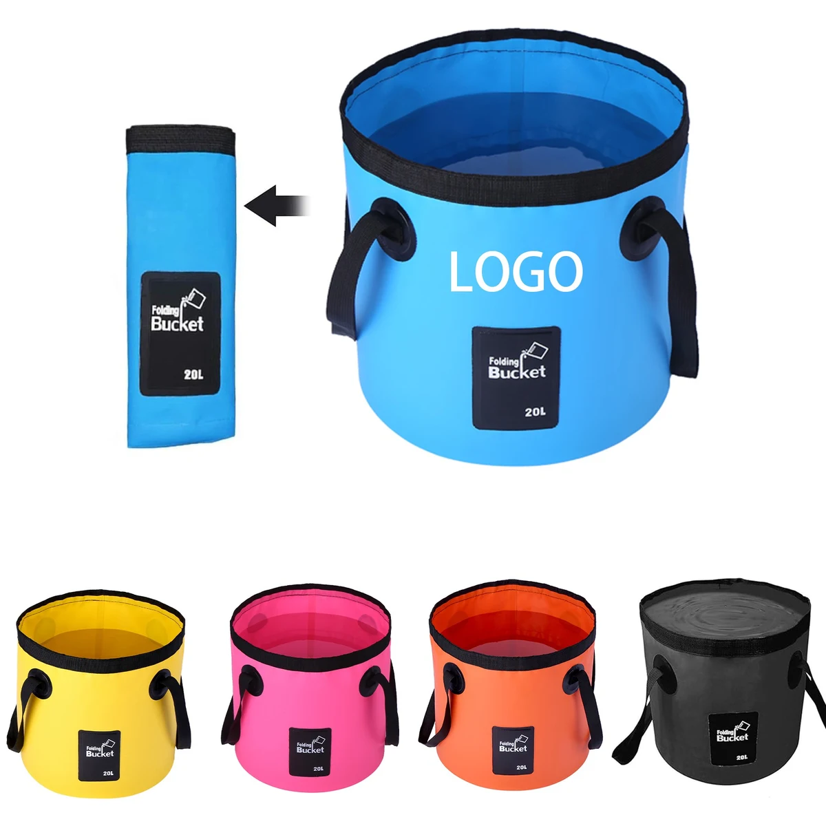 5 Gallon Folding Bucket 1