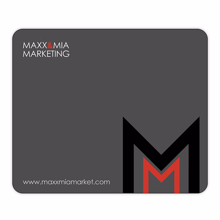 Mouse Carpet Recycled Fabric Mouse Pad Heavy-Duty Backing (8"x9 1/2"x1/8")