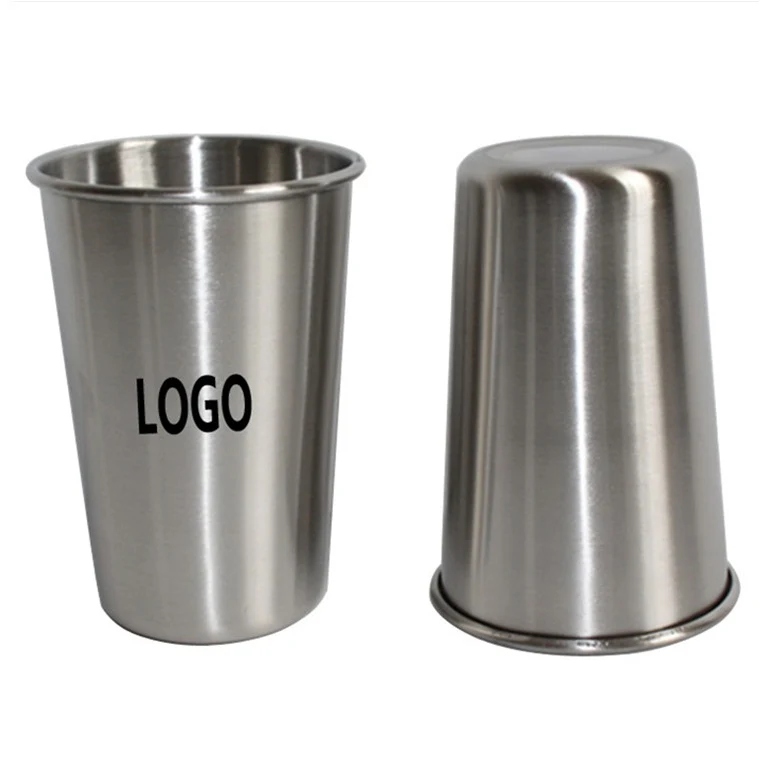 16 Oz. Stainless Steel Pint Cup 1