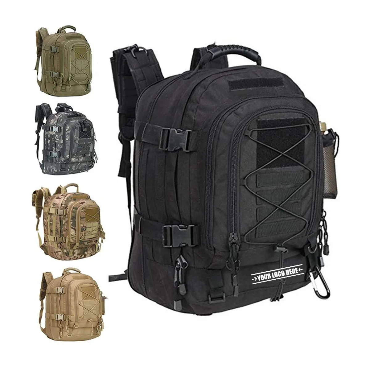 Large Military Backpack Tactical Camping Travel Backpack 1