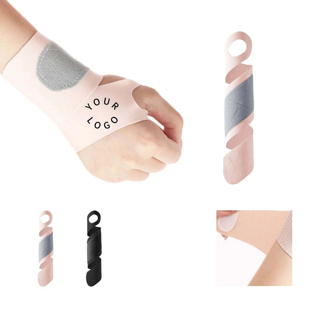 Lightweight Nylon Spandex Wrist Wrap for Training 1