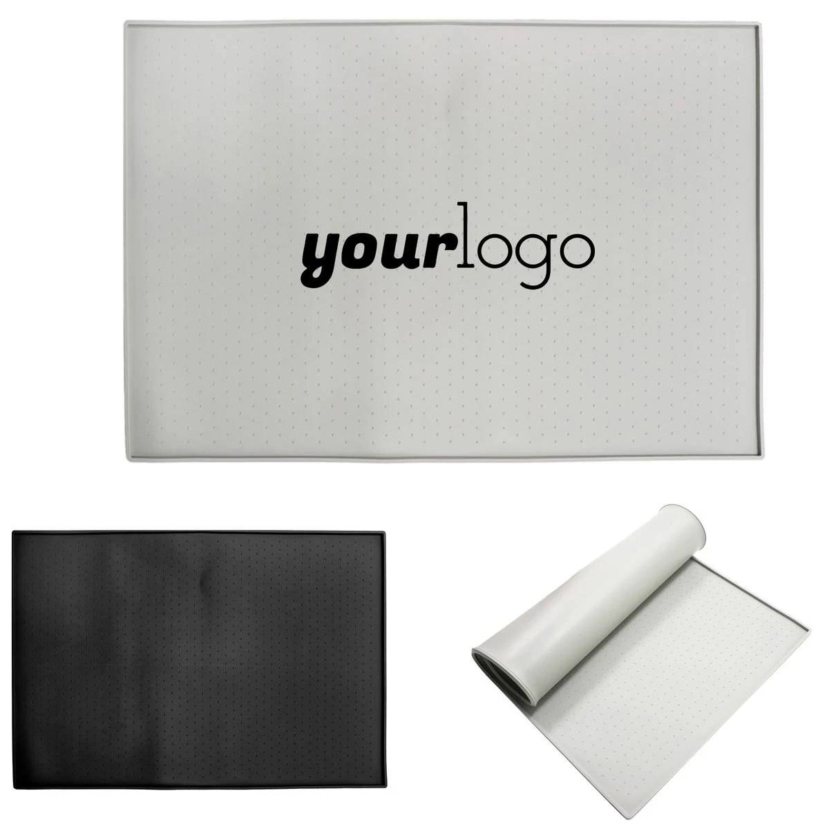 Waterproof Silicone Pet Feeding Floor Mat 1