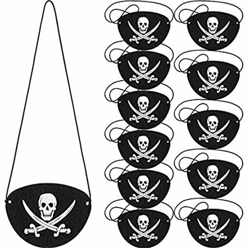 Cosplay Prop Pirate One Eye Patch MOQ100