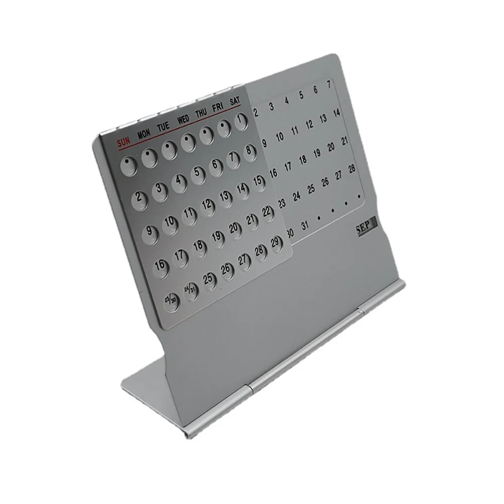Foldable Aluminum Calendar 1