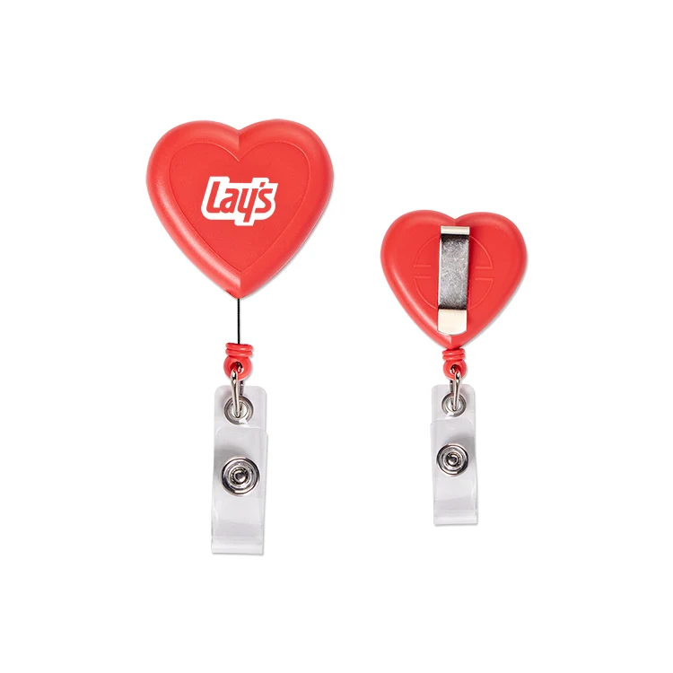 Heart Shaped Badge Reel 1
