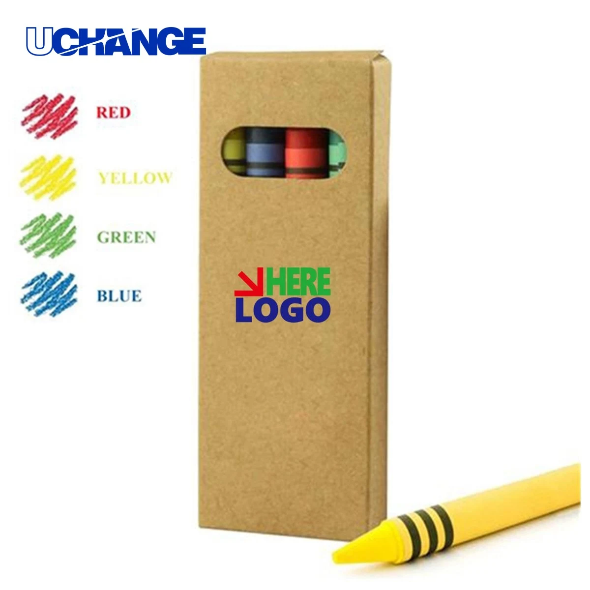 4 Pack Crayon Set for School 1