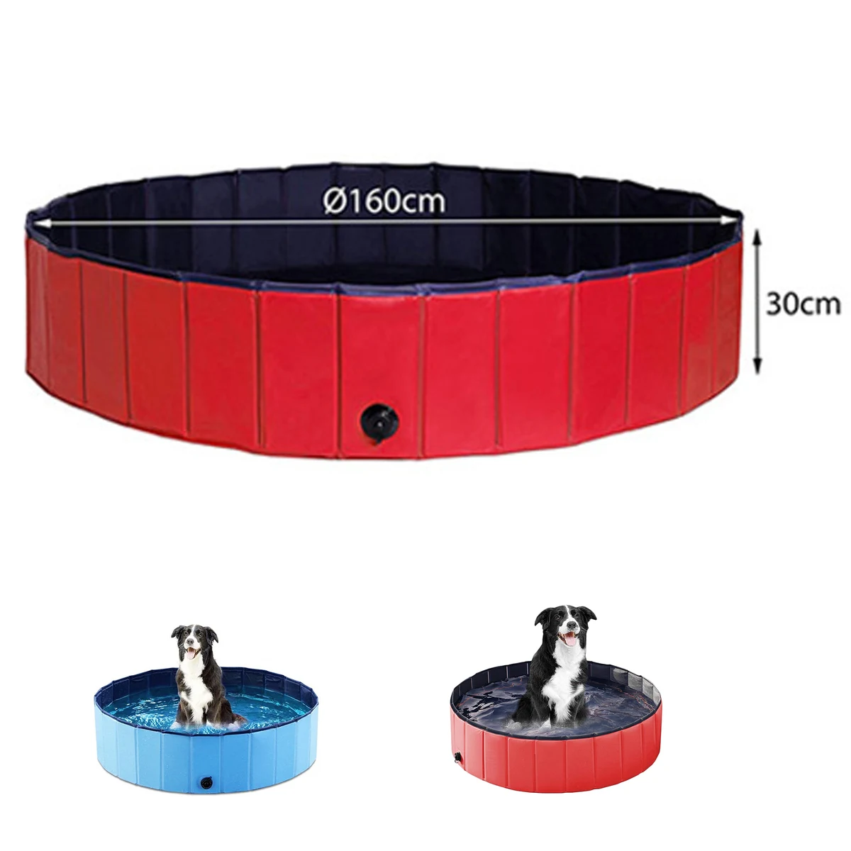 Medium Foldable Dog Pool 1