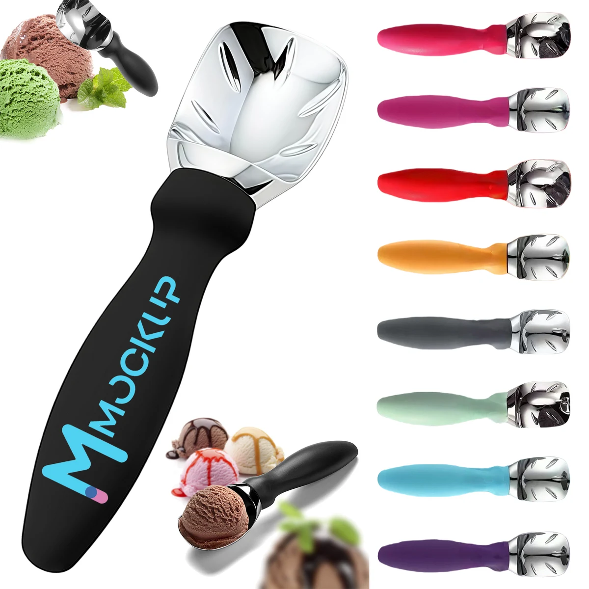 Fruit Ball Ice Cream Scoop 1