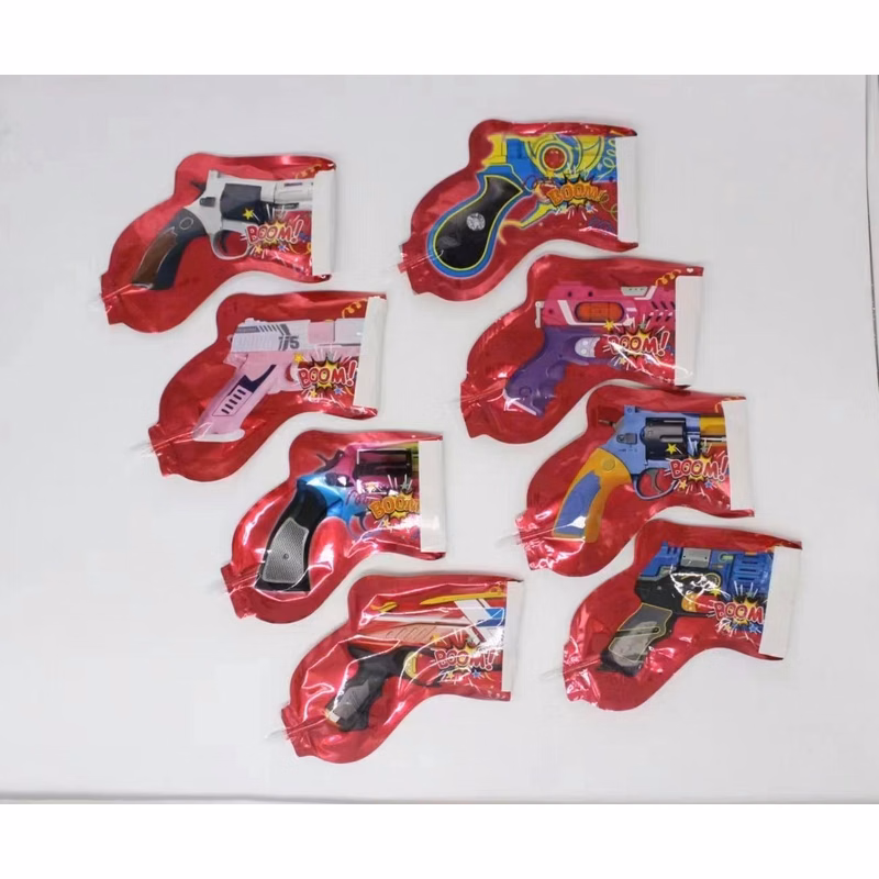 Handheld Concierge Flower Birthday Party Inflatable Fireworks Happy Confetti Gun Inflatable Pistol