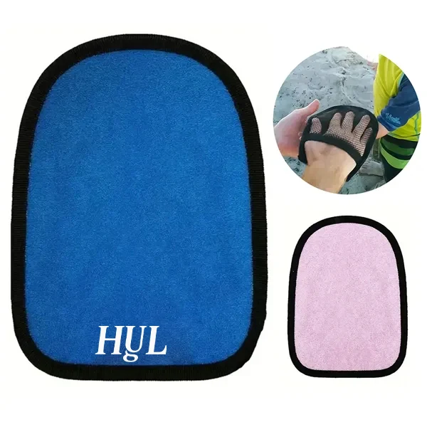 Portable Beach Sand Removal Glove 1