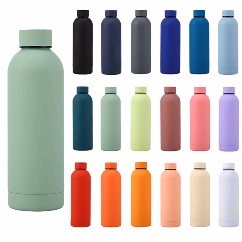 16 Oz Stainless Steel Vacuum Water Bottle