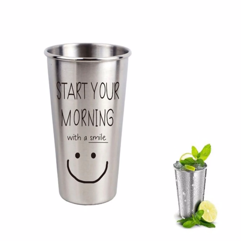 16oz Reusable Stainless Steel Tumbler