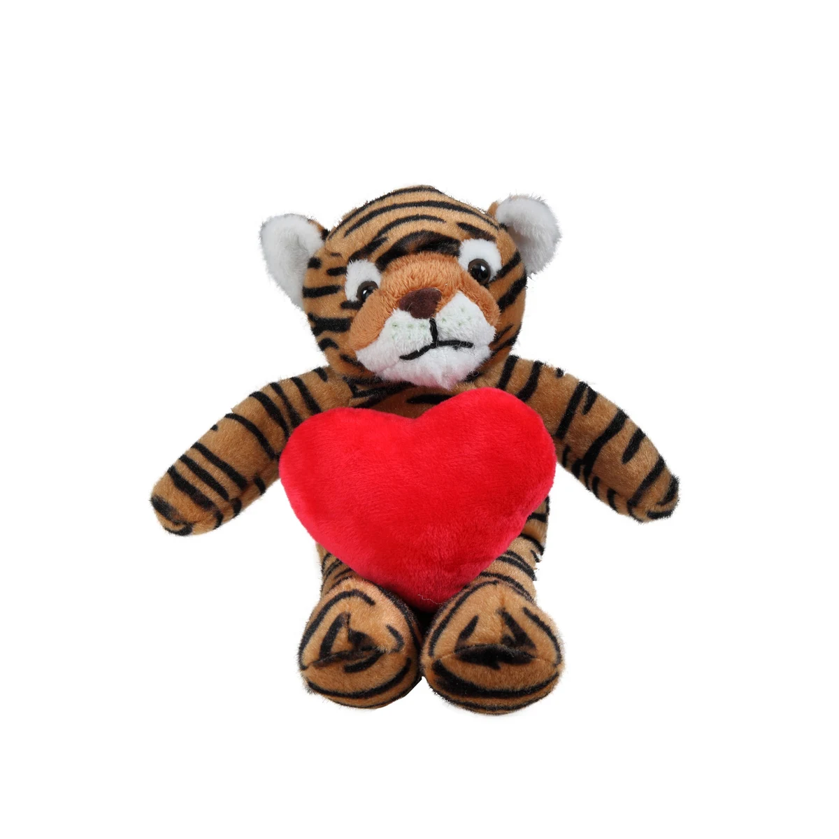 soft plush Tiger with heart 1