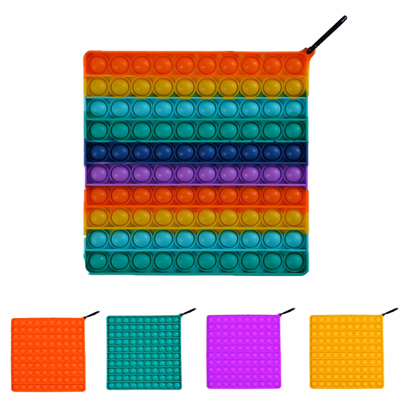 Large Silicone Bubble Press Pop Up Fidget Toys