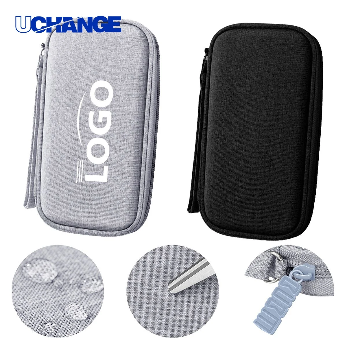 Compact Zippered Storage Pouch 1