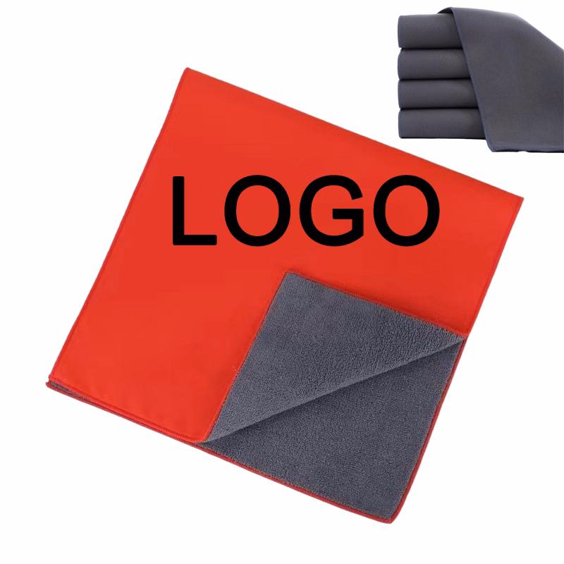 Custom Gift Coral Fleece & Suede Car Cleaning Washing Towel