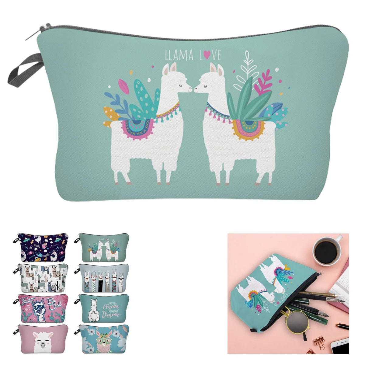 3D Digital Printed Wash Bag 1