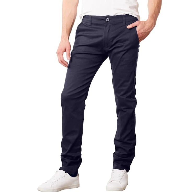 Super Stretch Slim Pants - Navy 30 x 30 1