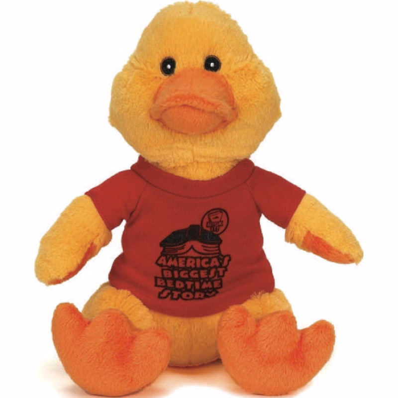 10" Extra Soft Furry Friend- Duck