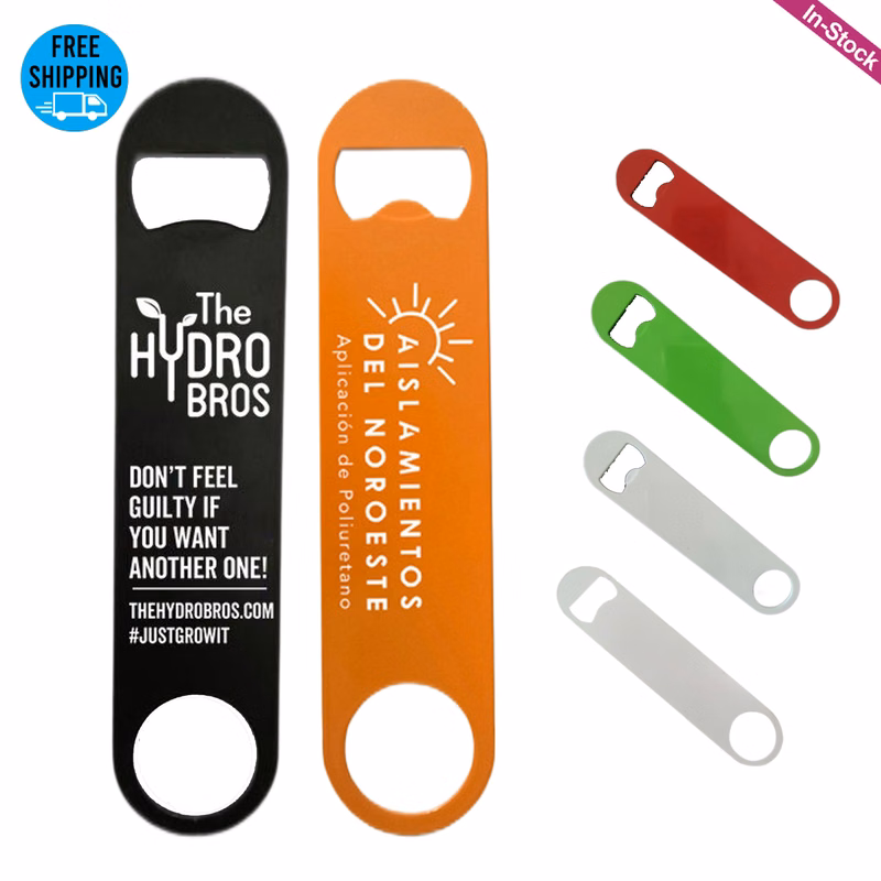 Stainless Steel Flat Bottle Opener