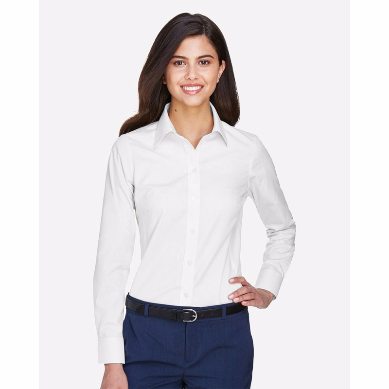 Women's Crown Collection® Oxford Woven Dress Shirt - D630W