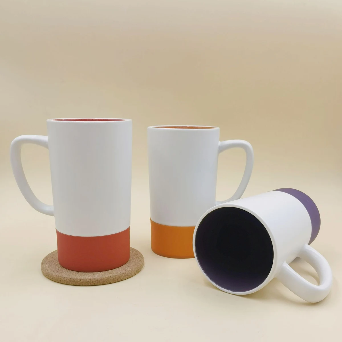 Ceramic Mug with Silicone Accent 1