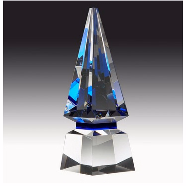 Blue Spire Crystal Award