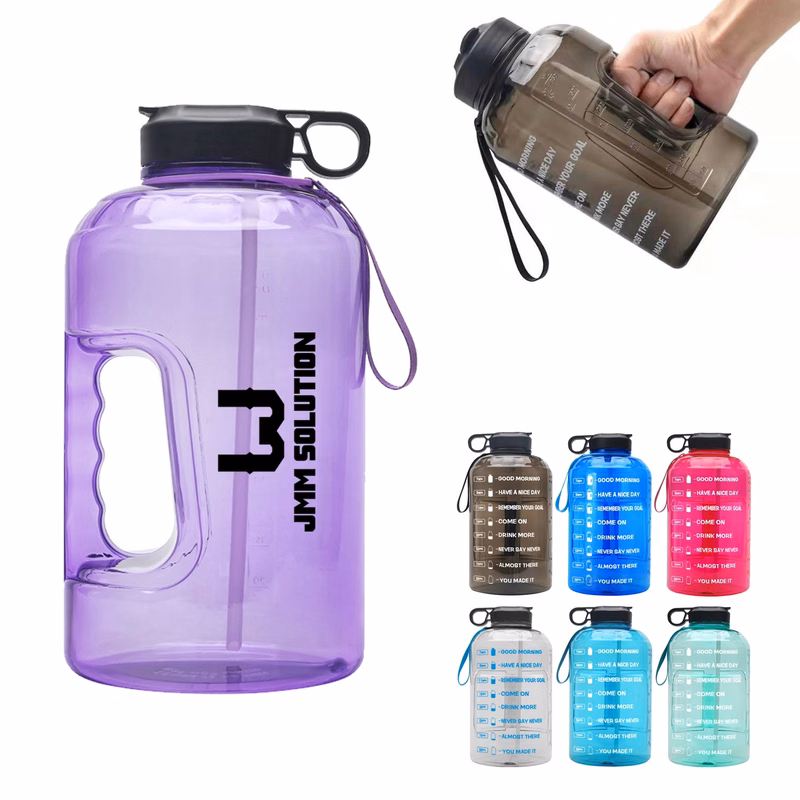 1  Gallon Water Bottle With Straw