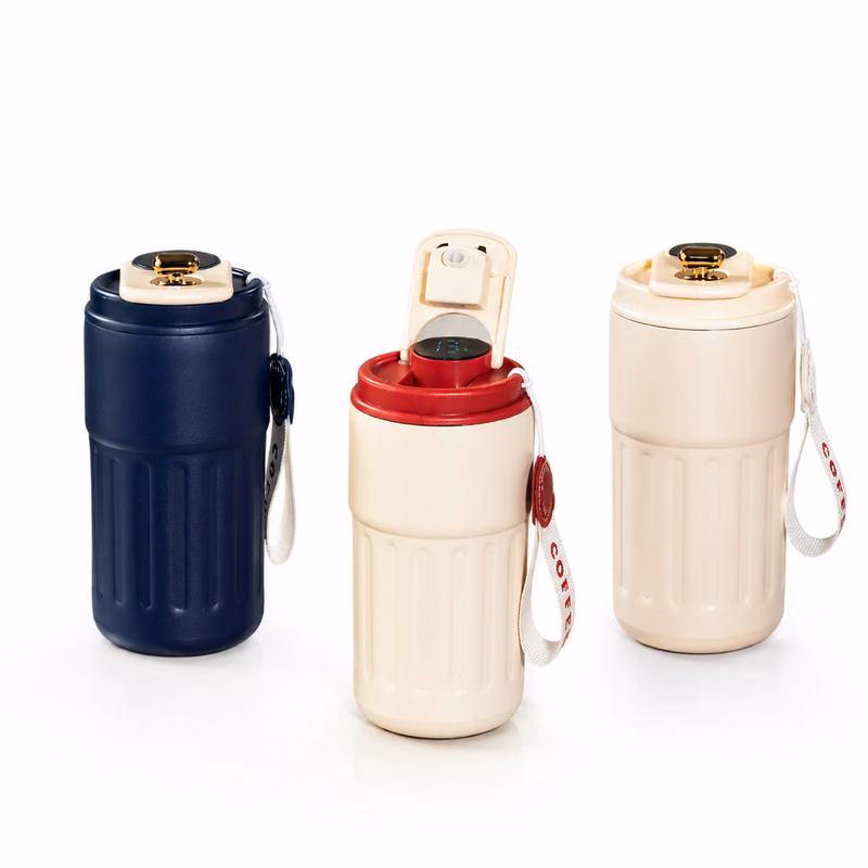 Stainless Steel Insulated Tumbler with Strap