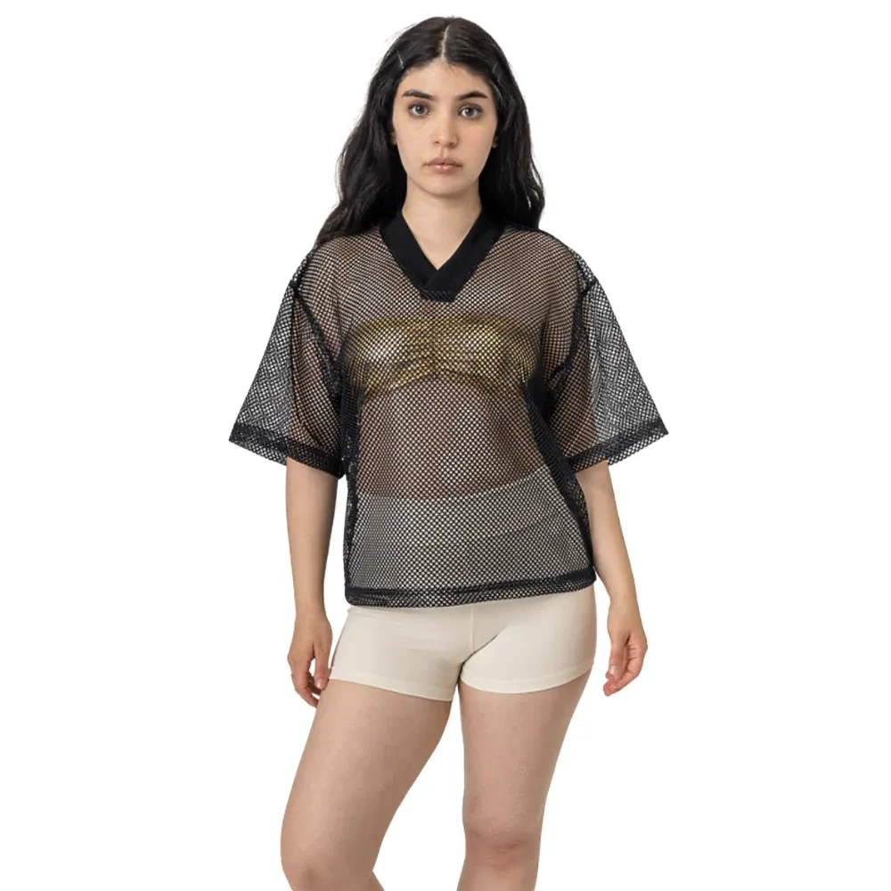 King Mesh Unisex V-Neck 1